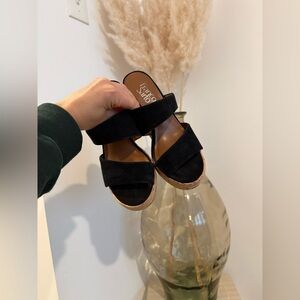 Franco Sarto Women’s Black Wedges - Size 6M Only Worn Once